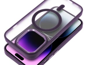 MATTE MAG COVER case compatible with MagSafe for IPHONE 12 / 12 Pro purple
