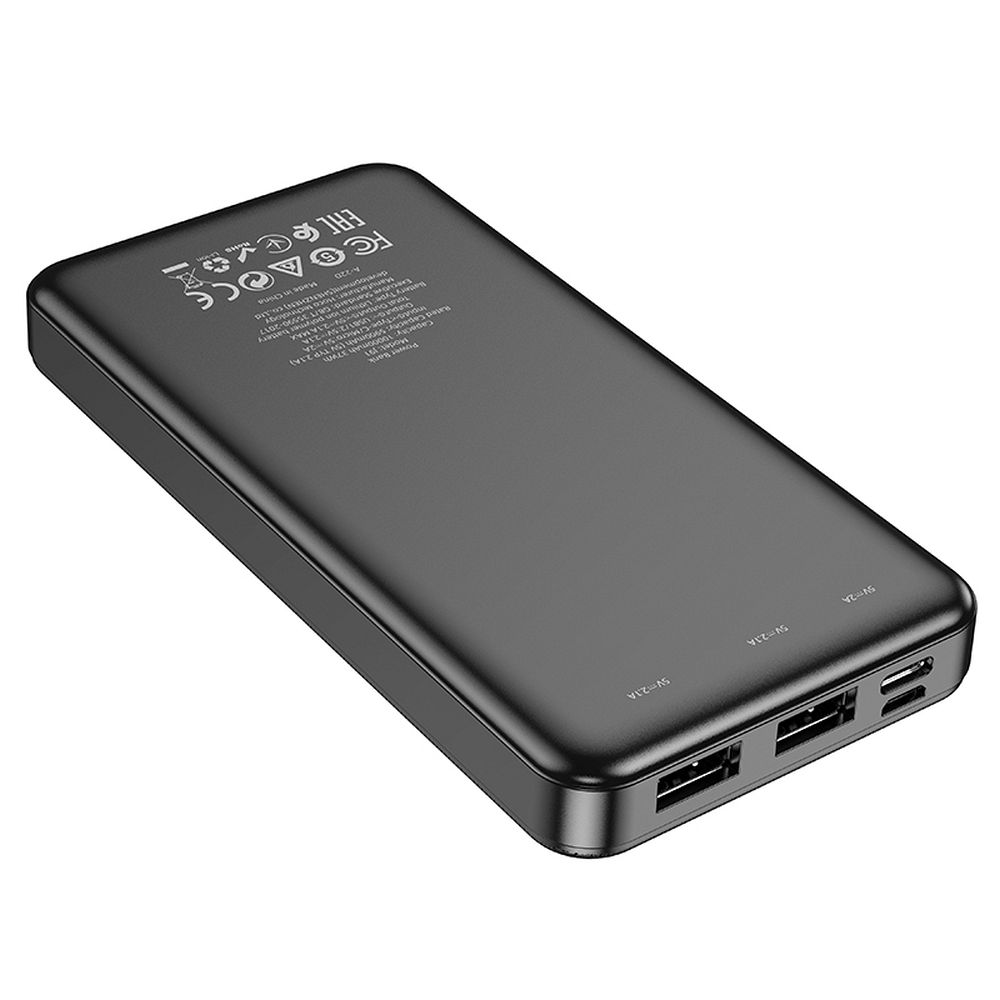 HOCO Powerbank 10 000mAh J91 black - Image 3