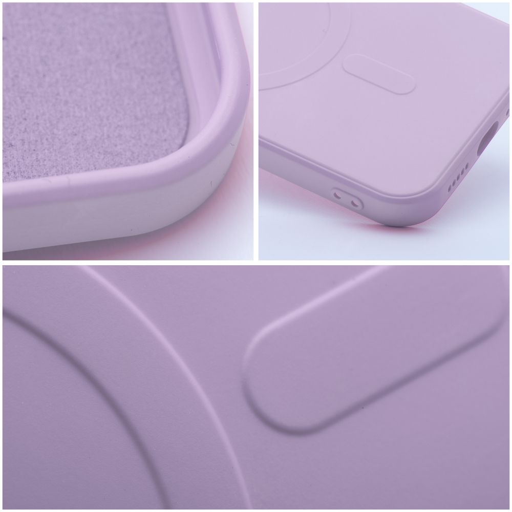 SILICONE MAG COVER case compatible with MagSafe for IPHONE 7 / 8 / SE 2020 / SE 2022 pink - Image 9