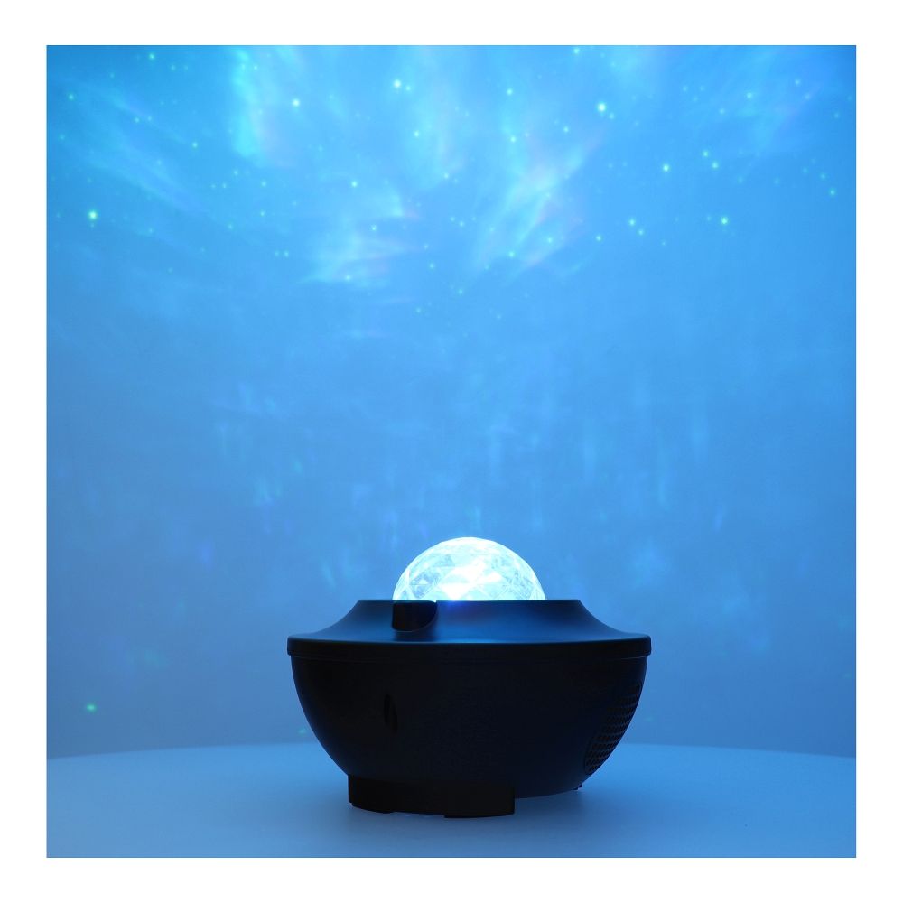 Projector STARS LED / Disco with bluetooth speaker + remote control + USB BTM0504-B / HD-SPL white - Image 9
