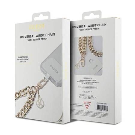 GUESS hand strap GUOUCBMC4MD (Large Chain 4G Charms) gold - Image 2