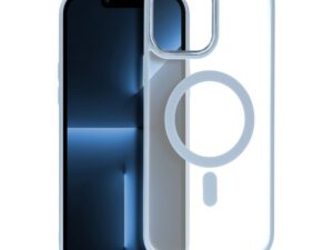 MATTE MAG COVER case compatible with MagSafe for IPHONE 13 Pro blue