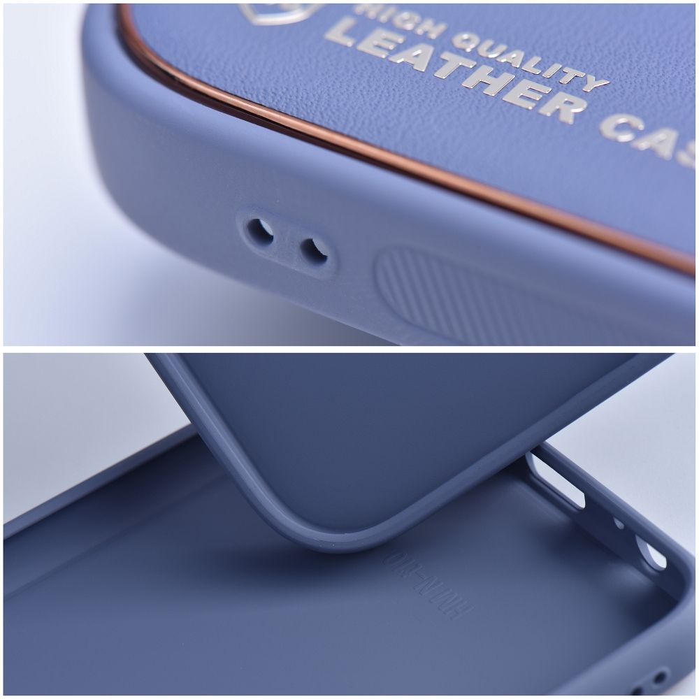 LEATHER case for IPHONE 12 Pro Max blue - Image 3