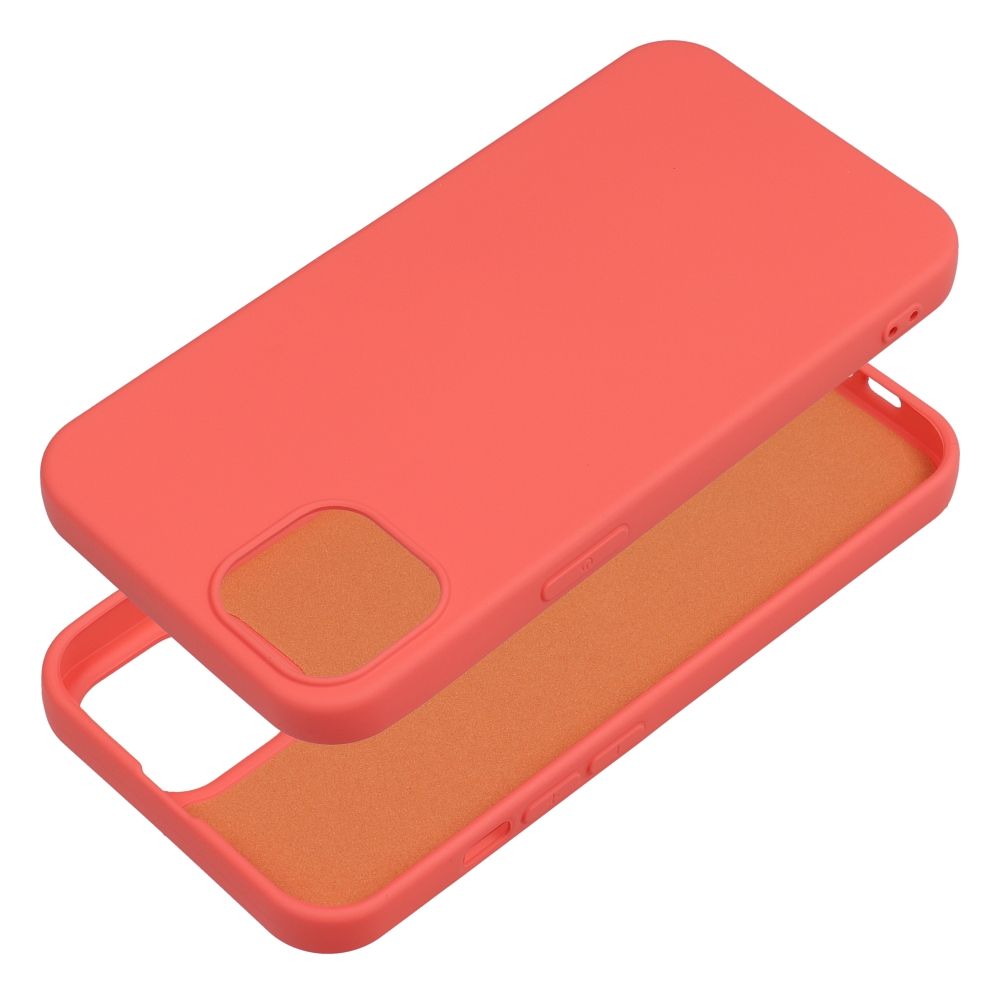 SILICONE case for IPHONE 13 peach - Image 3