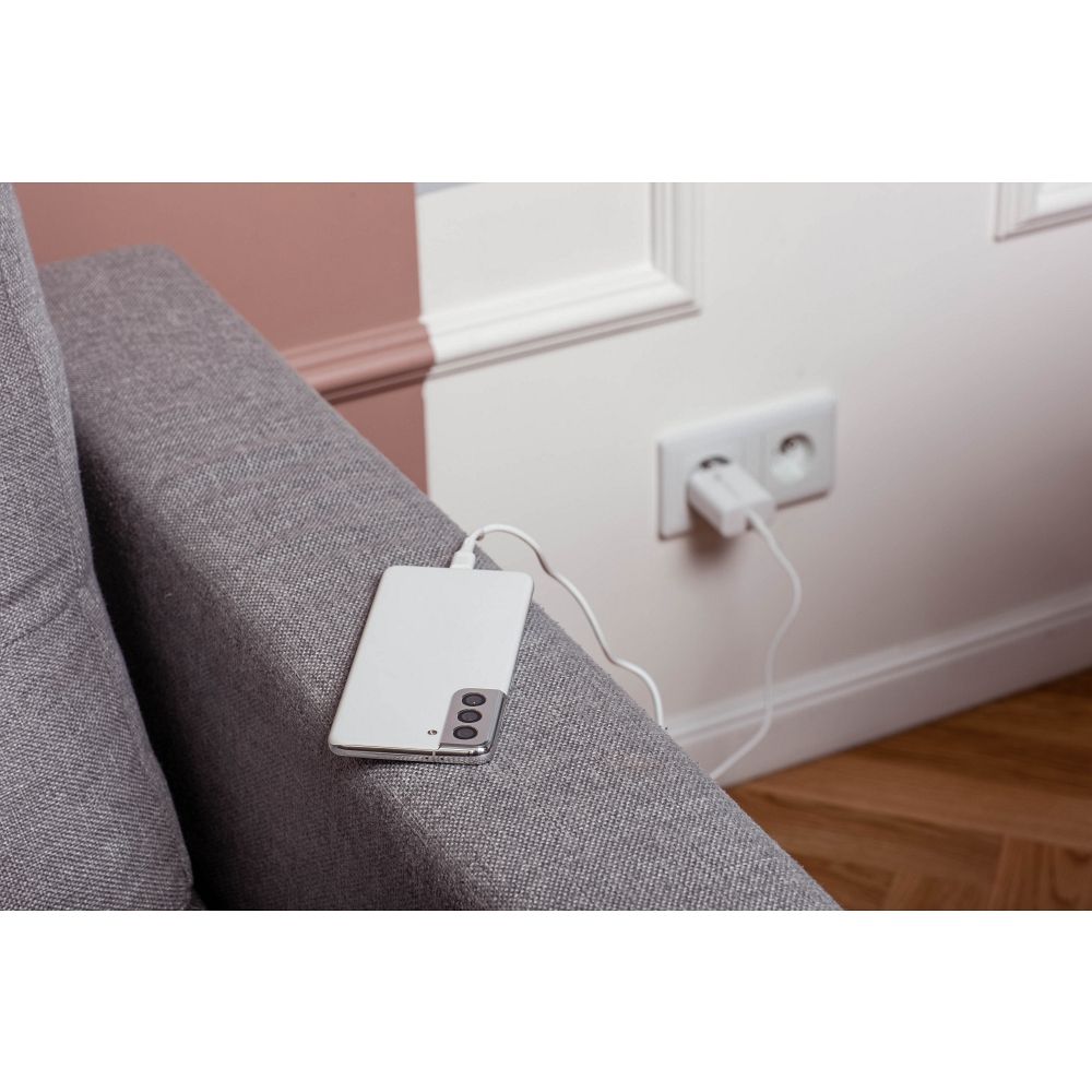 FORCELL F-ENERGY TFK-TC-25WPD travel charger Type C + cable Type C to Type C PD Q.C 3A 25W white - Image 18