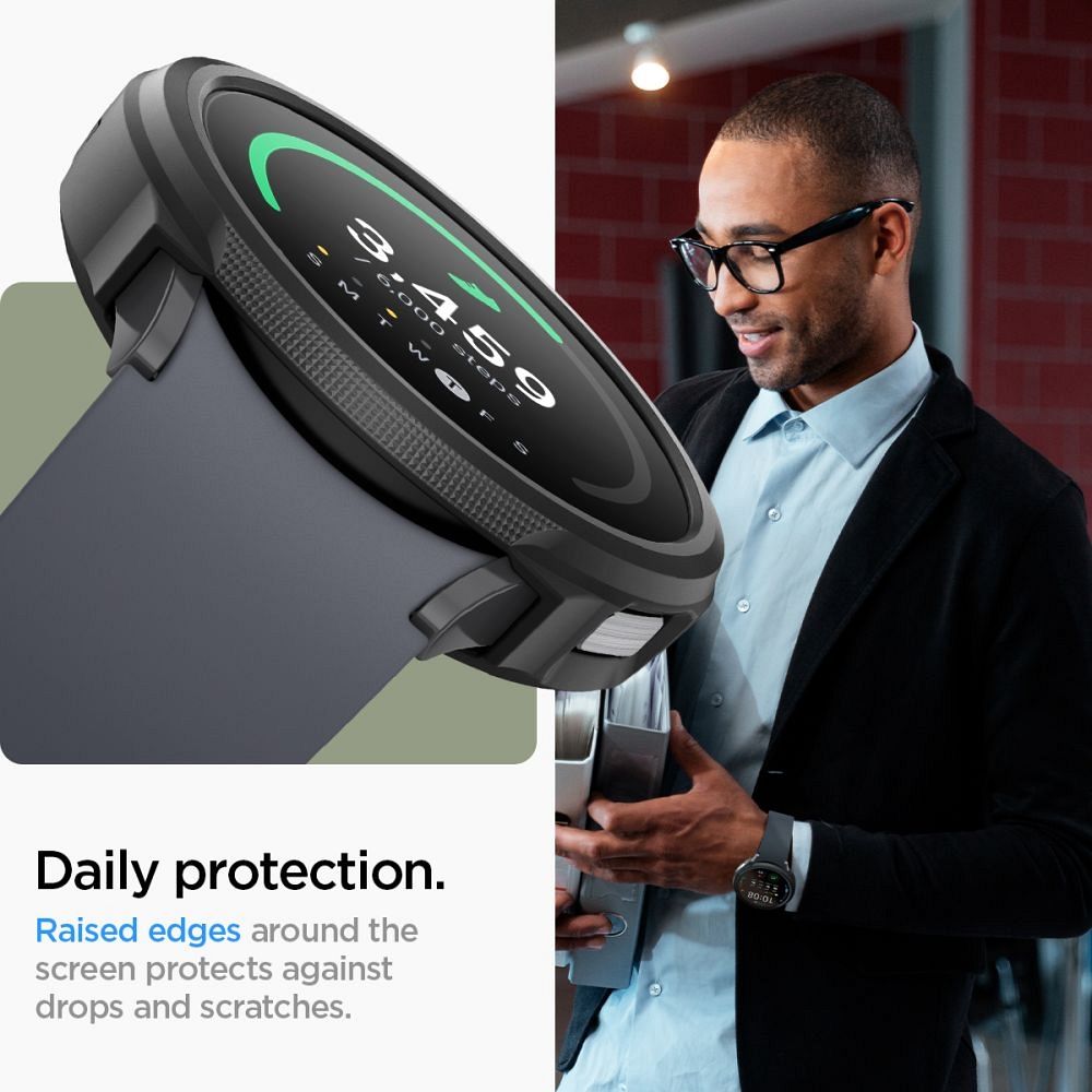 SPIGEN Liquid Air case for SAMSUNG Galaxy Watch 6 (40 MM) matte black - Image 12