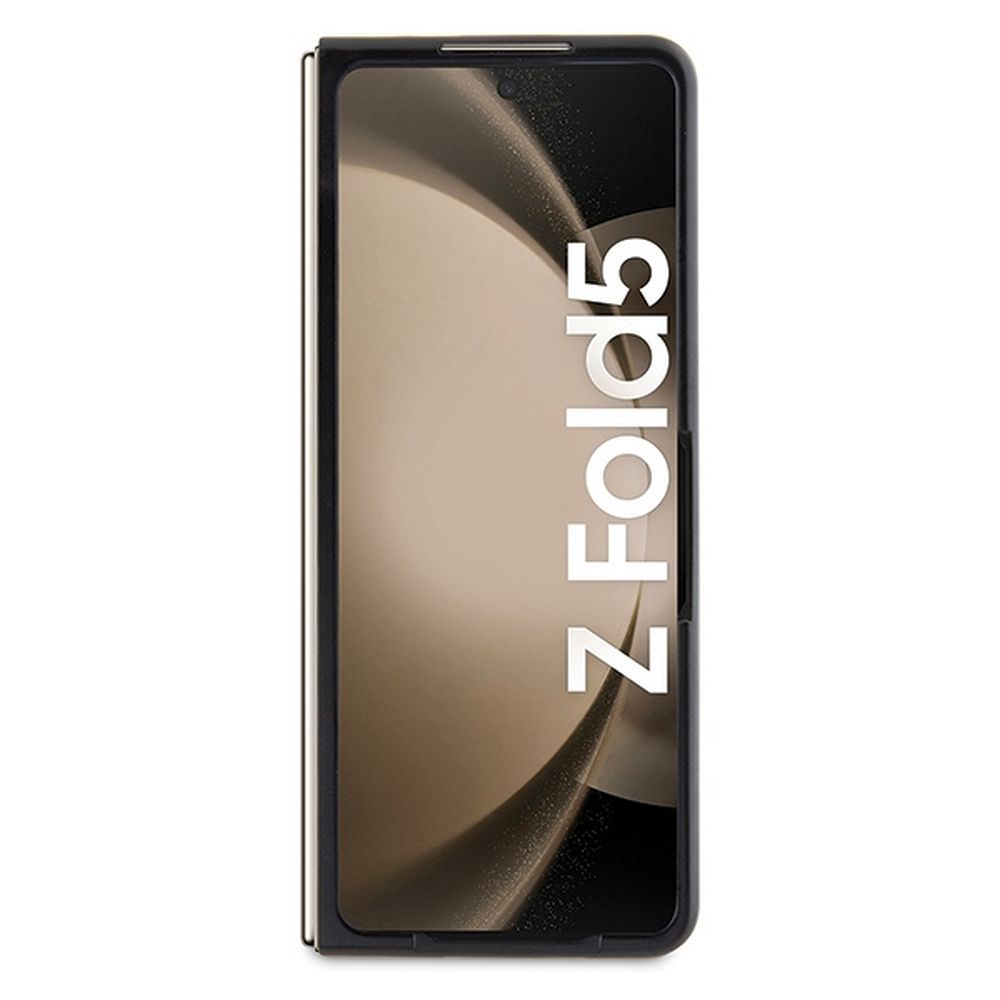 OKARL LAGERFELD case for SAMSUNG Z Fold 5 KLHCZFD5SAPKINPK (Saffiano Mono IK PIN) black - Image 4