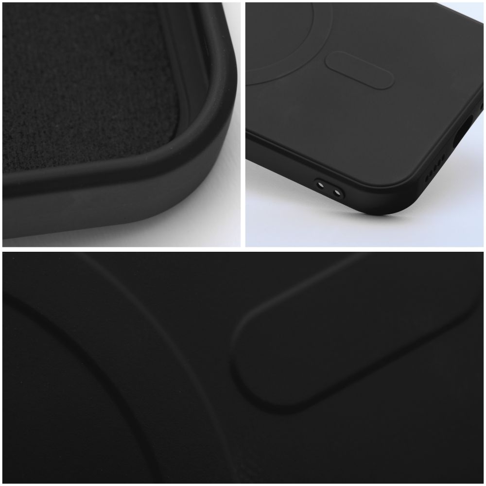 SILICONE MAG COVER case compatible with MagSafe for IPHONE 12 Pro black - Image 10