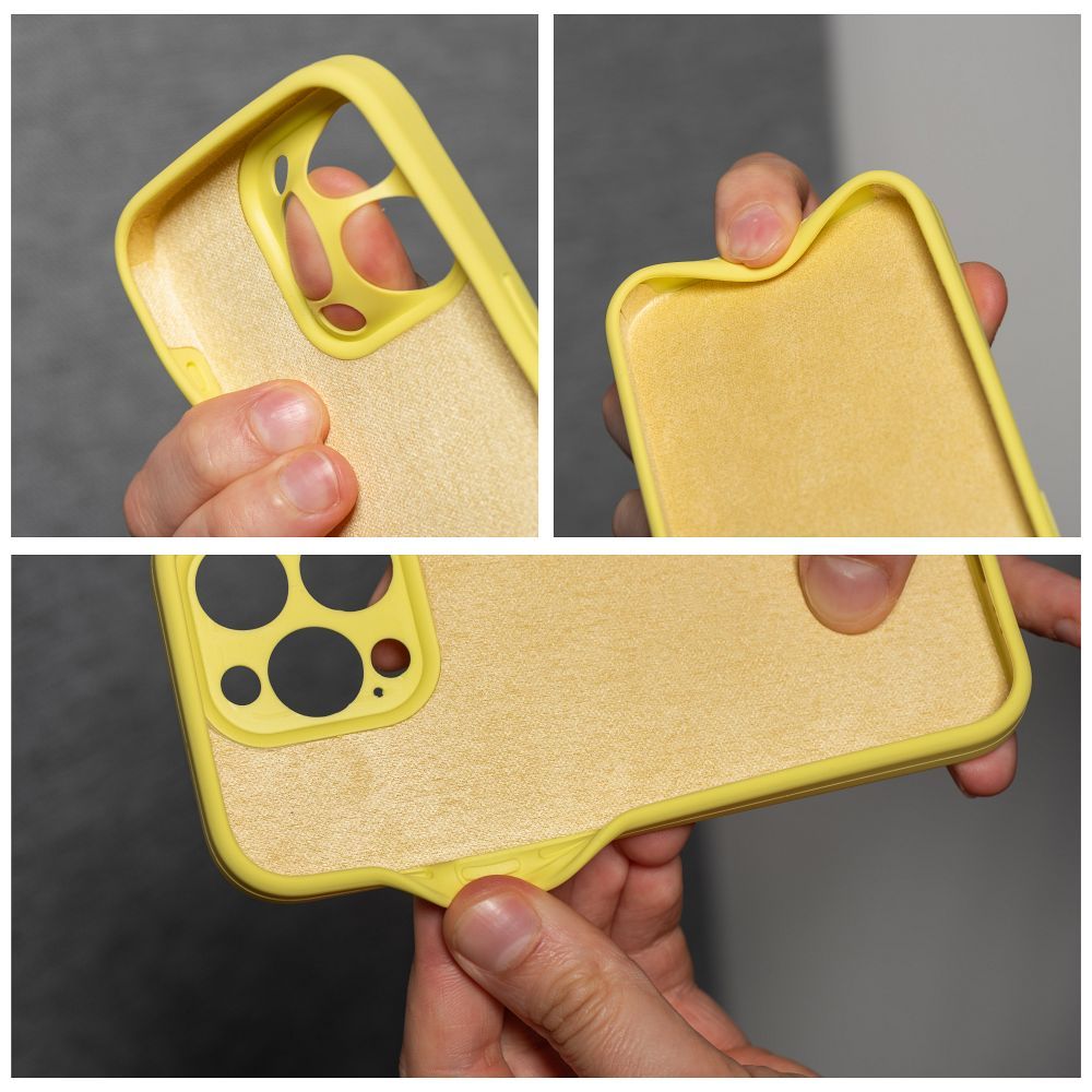Case SILICONE 2mm for IPHONE 14 Pro lemon - Image 4