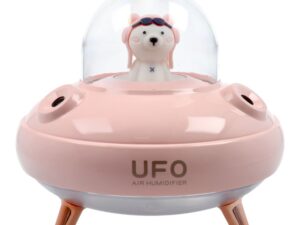 Aromatherapy machine / humidifier / diffuser UFO pink