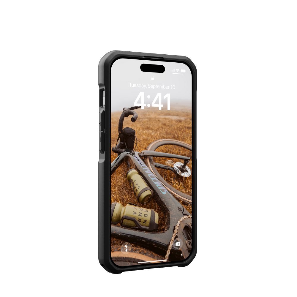 (UAG) Urban Armor Gear Metropolis LT case compatible with MagSafe for IPHONE 15 PRO kevlar black - Image 6