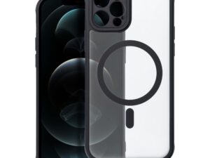 FULL MATTE MAG COVER case compatible with MagSafe for IPHONE 12 Pro black