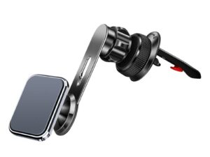 Car holder magnetic for air vent F23 silver