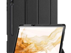 DUX DUCIS case DOMO foldable with pencil storage for SAMSUNG Tab S8 Ultra (X900/X906) black