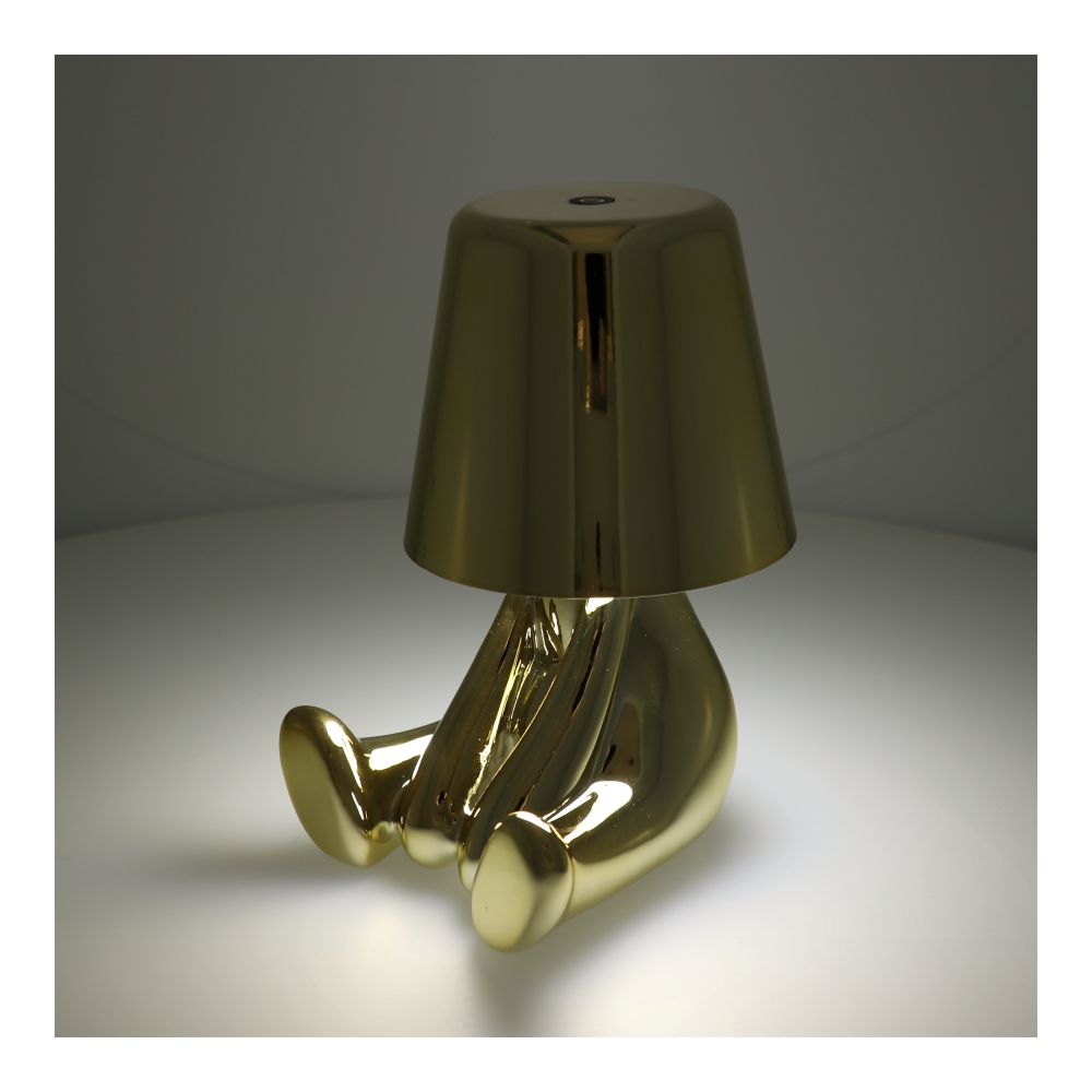 Table lamp bedside GOLD MAN Art Deco seat (version 5) MLTL - Image 4