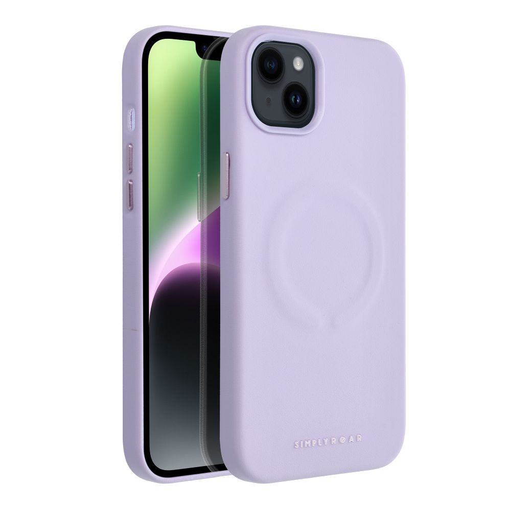 Roar Leather Mag Case - for iPhone 14 Plus purple - Image 2