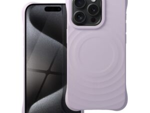 Silicone Zephyr Mag Cover compatible with MagSafe do IPHONE 15 PRO lilac