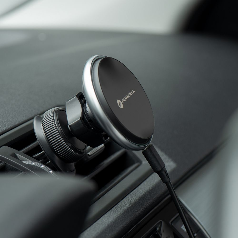 FORCELL car holder to center console/window with wireless charging support MagSafe 15W HS2 - Image 12