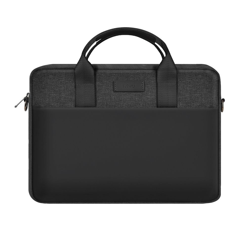 WiWU - Waterproof Laptop Bag 15,6" Minimalist Pro - black - Image 4
