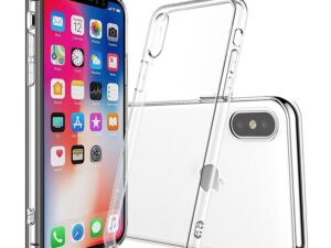 BACK CASE ULTRA SLIM 0,3 mm for IPHONE X transparent