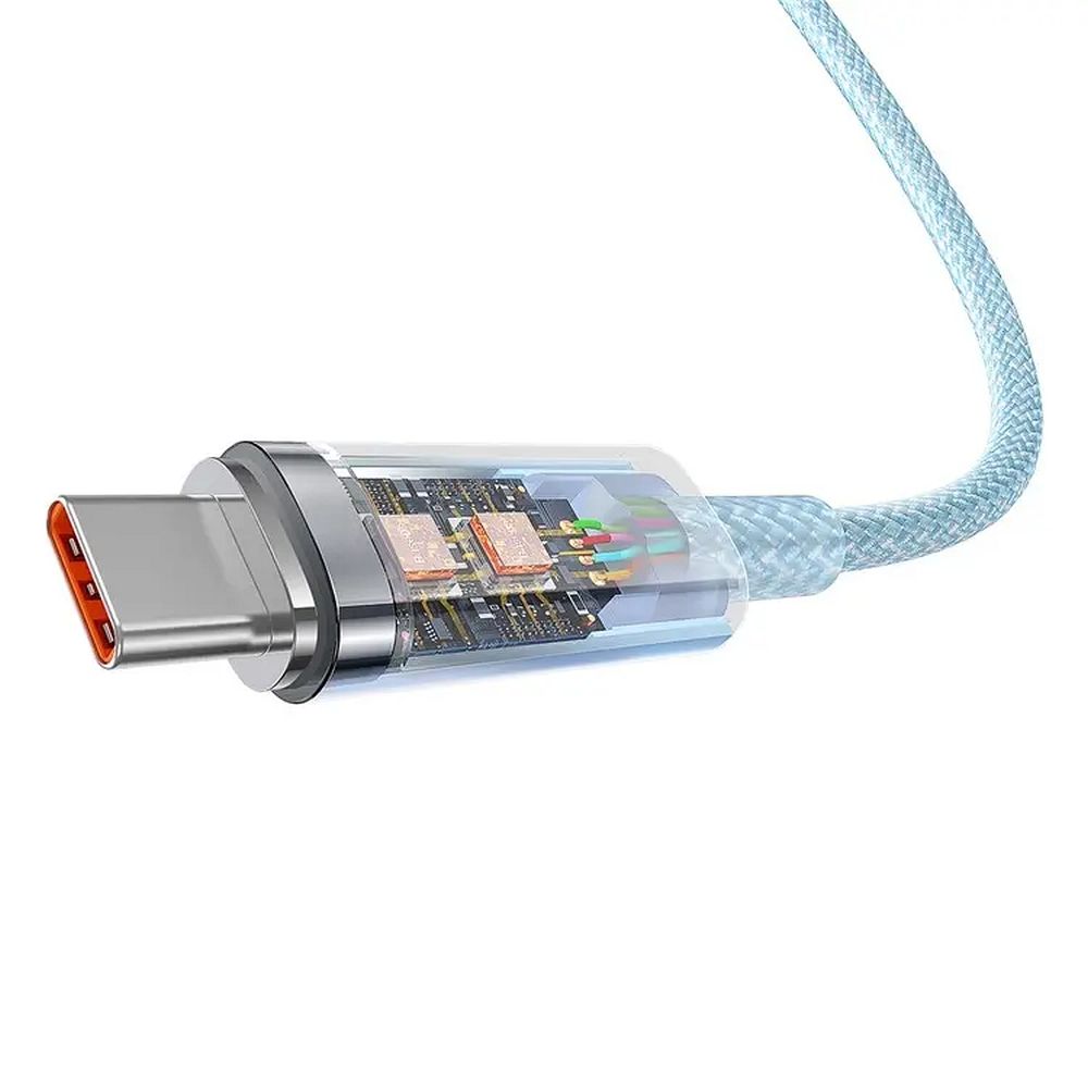 BASEUS cable USB A to Type C PD 100W Explorer CATS010503 2 m blue - Image 3