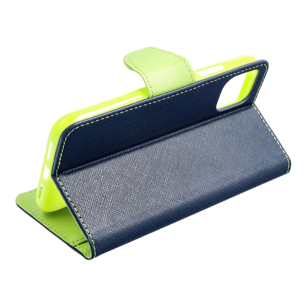 FANCY Book case for SAMSUNG A55 navy / lime - Image 3