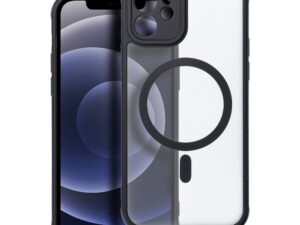 FULL MATTE MAG COVER case compatible with MagSafe for IPHONE 12 black