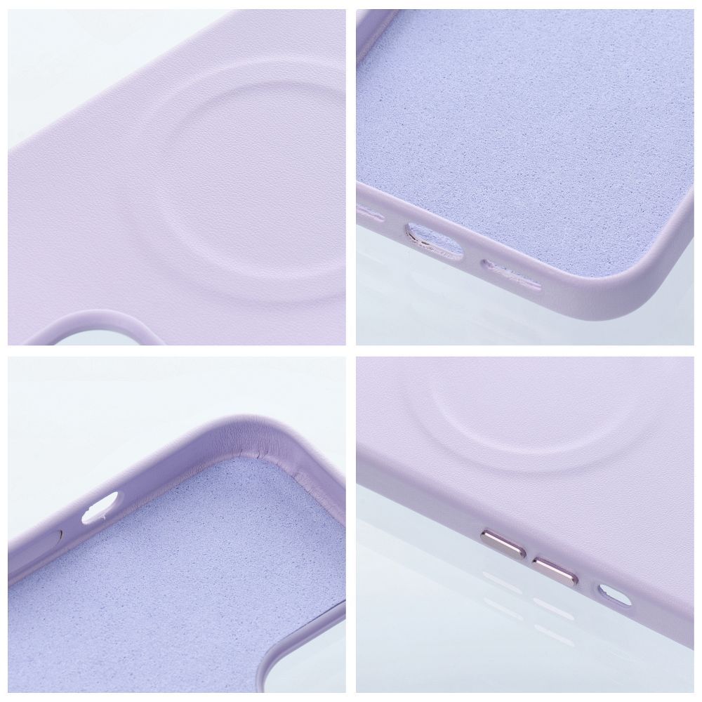 Roar Leather Mag Case - for iPhone 13 Pro purple - Image 3