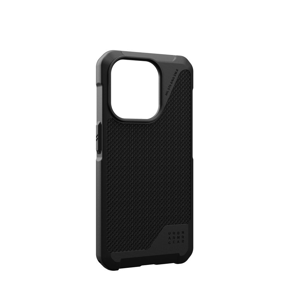 (UAG) Urban Armor Gear Metropolis LT case compatible with MagSafe for IPHONE 15 PRO kevlar black - Image 13