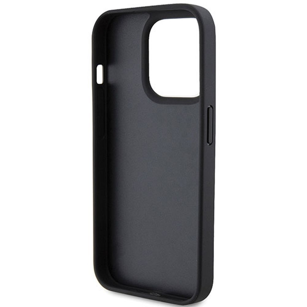 GUESS case for IPHONE 15 Pro GUHCP15LP4EPMK (Quilted 4G Classic) black - Image 2