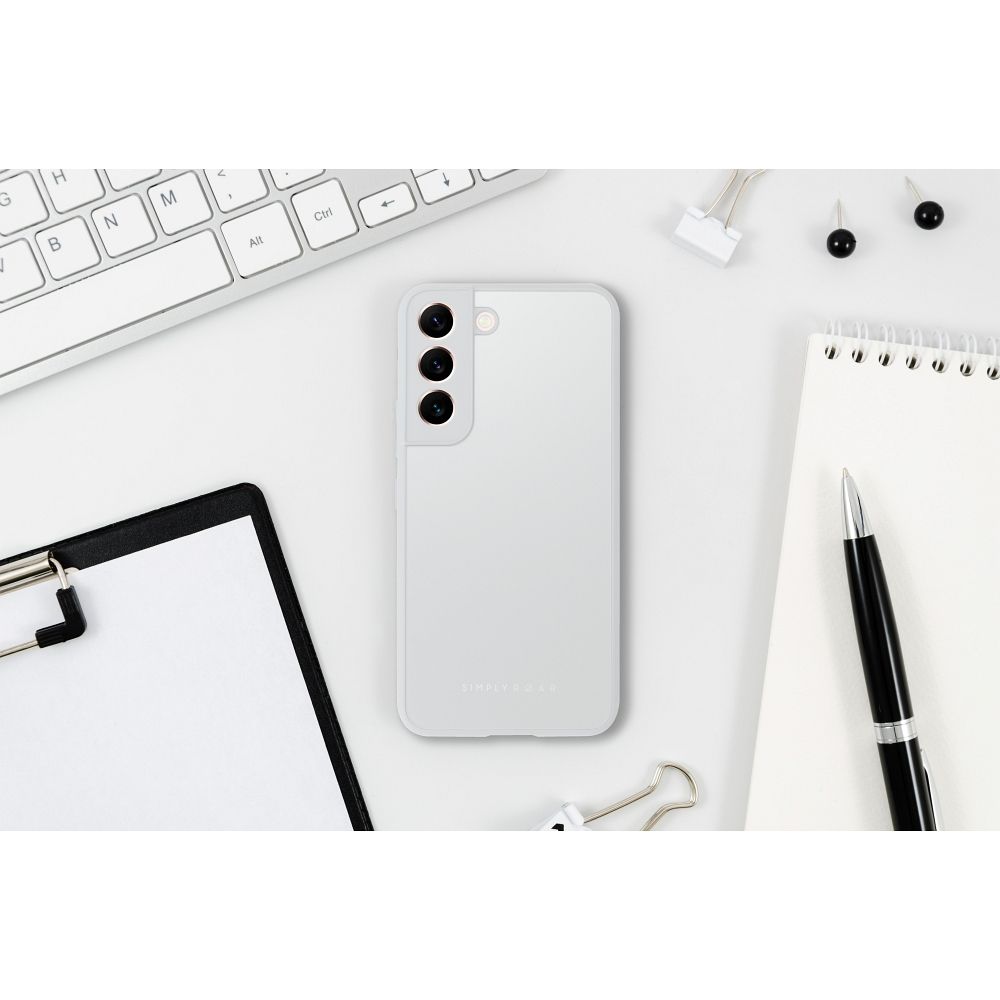 Roar Matte Glass Case - for Samsung Galaxy S22+ steel - Image 4
