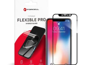 Forcell Flexible Nano Glass 5D for iPhone X/Xs black