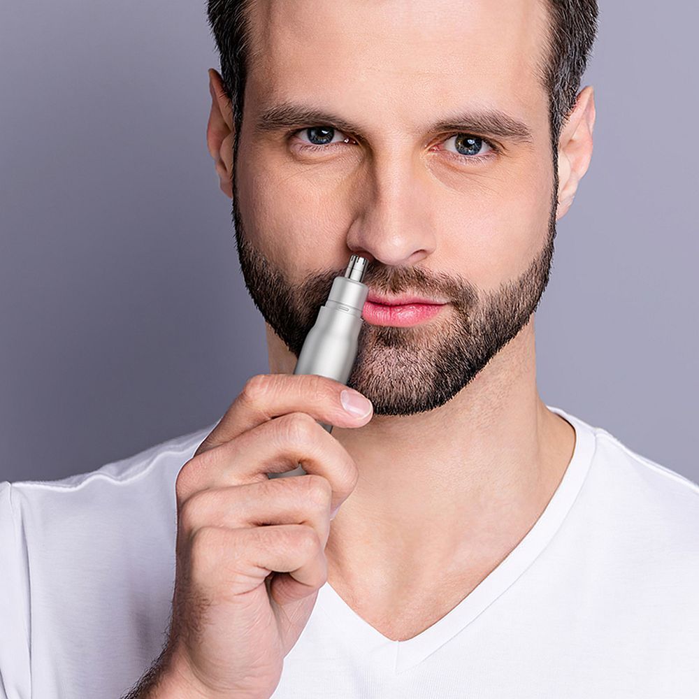 HOCO nose hair trimmer with display HP33 metal gray - Image 6
