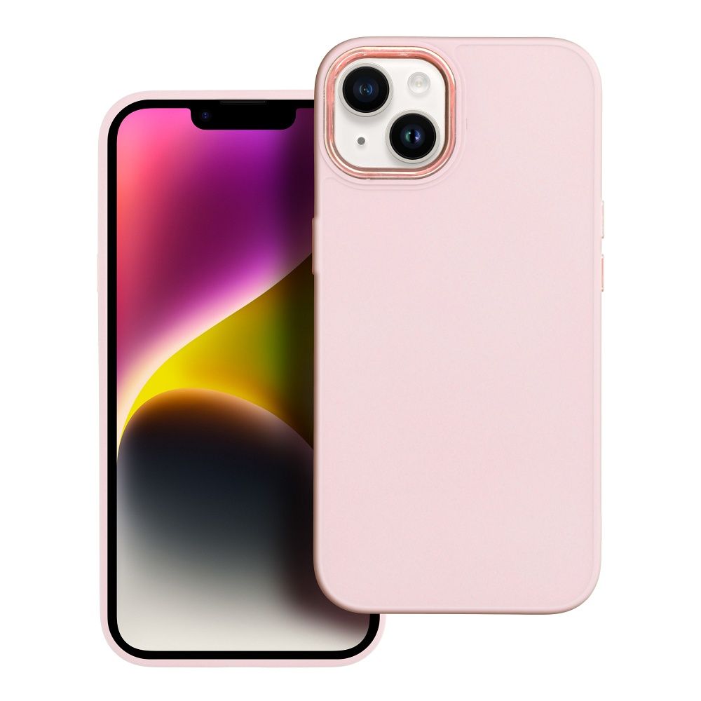 FRAME Case for HONOR X6a powder pink