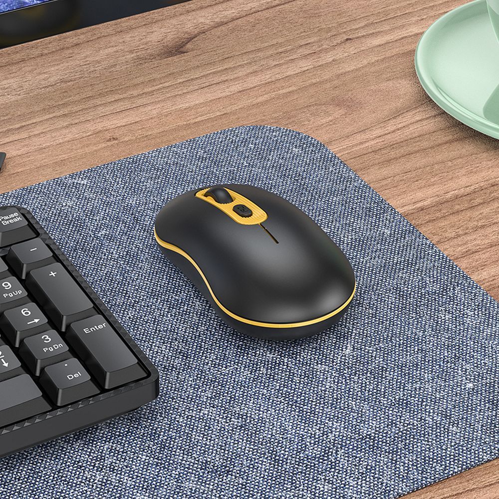HOCO wireless computer mouse 2,4G 1600 dpi GM21 black - Image 4