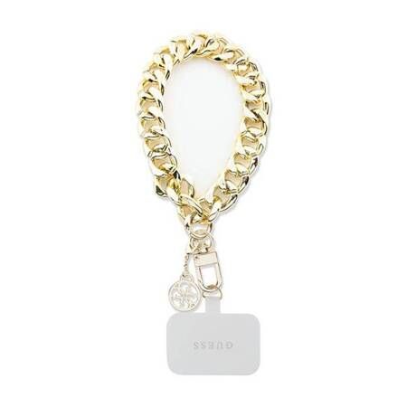 GUESS hand strap GUOUCBMC4MD (Large Chain 4G Charms) gold