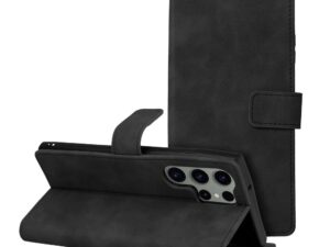 TENDER Book Case for SAMSUNG S23 Ultra black