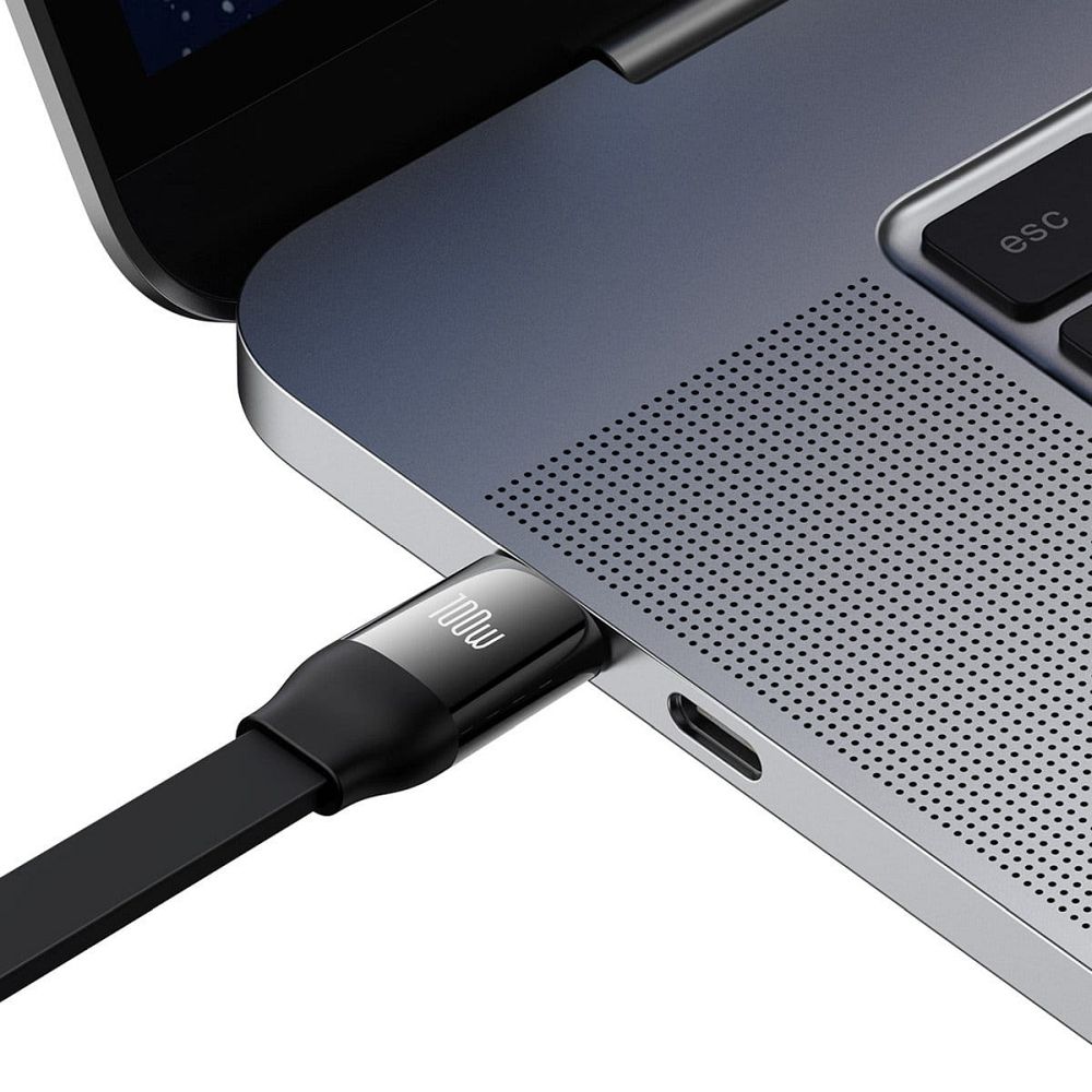 BASEUS cable 3in1 Type C to MicroUSB / Lightning / Type C PD QC4.0 3,5A 100W CAMJ010201 1,1 m black - Image 3