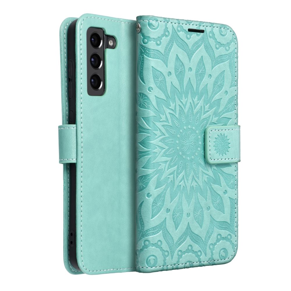 MEZZO Book case for SAMSUNG S21 FE mandala green - Image 2