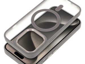 MATTE MAG COVER case compatible with MagSafe for IPHONE 16 Pro titanium
