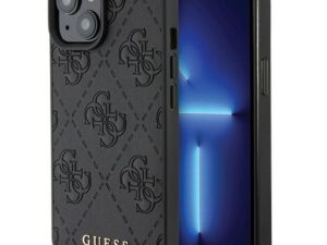 GUESS case for IPHONE 15 GUHCP15SP4EPMK (Quilted 4G Classic) black