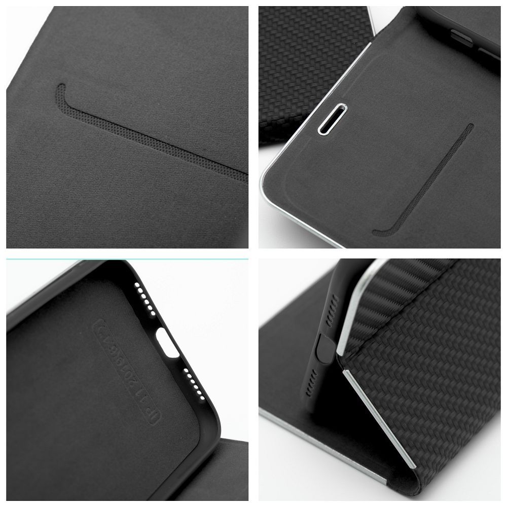 LUNA Book Carbon for IPHONE 12 / 12 Pro black - Image 8