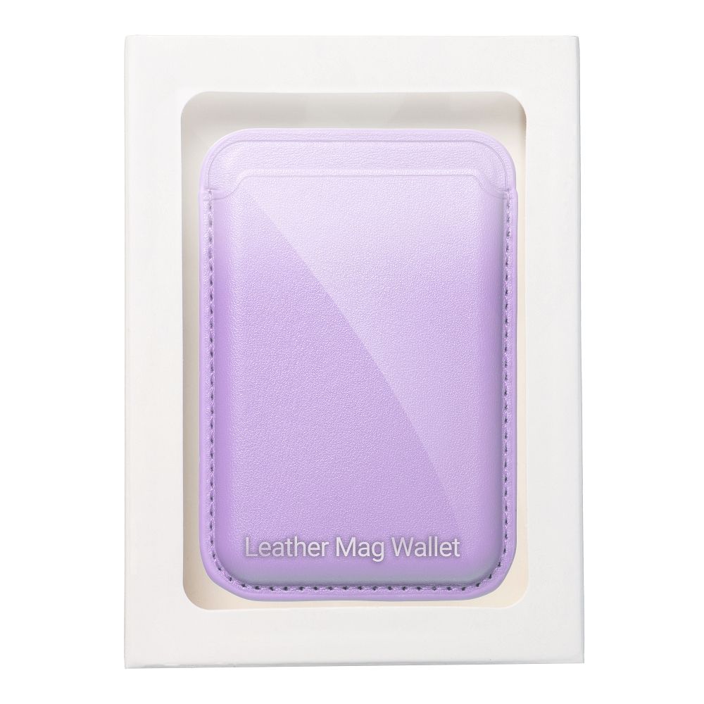 LEATHER MAG WALLET compatible with MagSafe lilac - Image 7