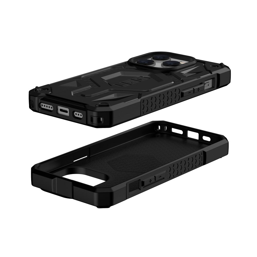 ( UAG ) Urban Armor Gear Monarch case for IPHONE 14 PRO MAX compatible with MagSafe carbon fiber - Image 2