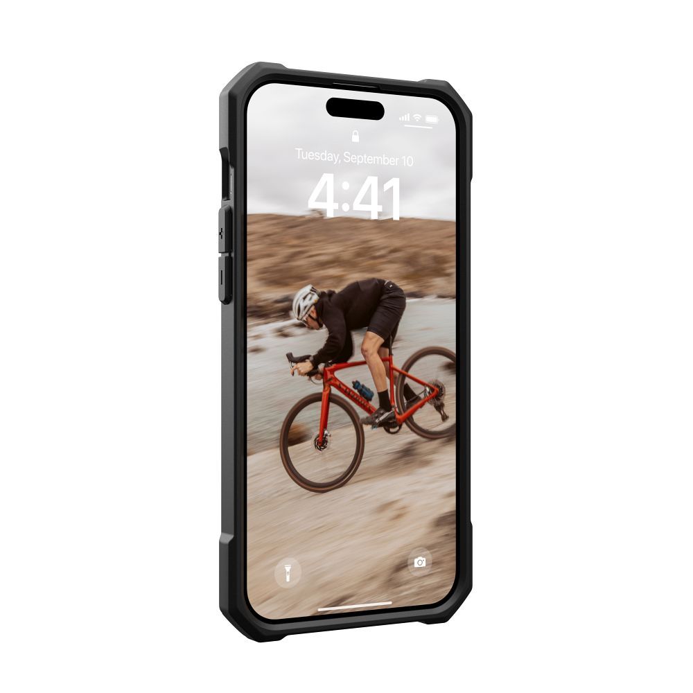 ( UAG ) Urban Armor Gear Essential compatible with Magsafe for IPHONE 15 PLUS black - Image 7