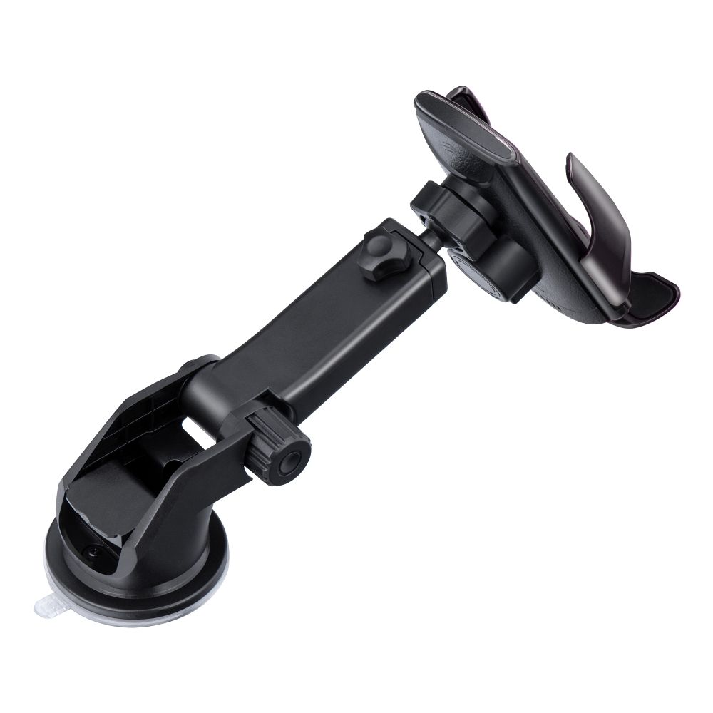 FORCELL car holder with wireless charging automatic sensor + magnetic adapters HS1 15W black - Image 3