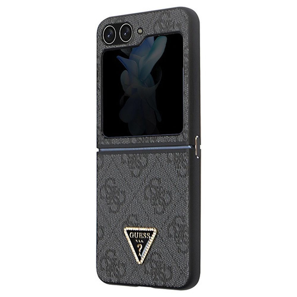 GUESS case for SAMSUNG Flip 5 GUHCZF5P4TDPK for Samsung Flip 5 (4G Triangle Strass / black) - Image 6