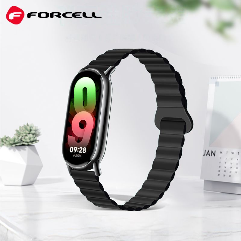 FORCELL F-DESIGN FX8 strap for XIAOMI Mi Band 8 black - Image 5