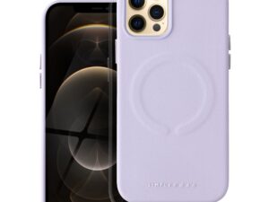 Roar Leather Mag Case - for iPhone 12 Pro purple