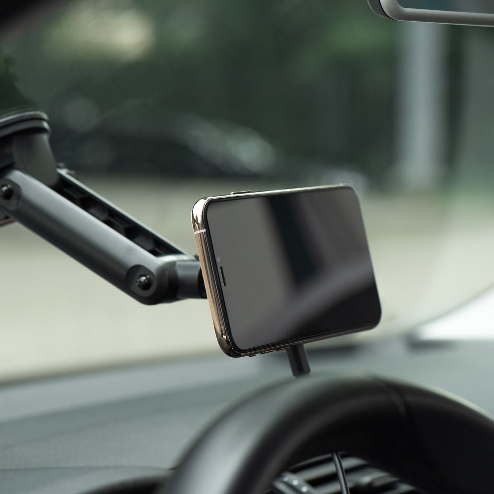 FORCELL car holder to center console/window with wireless charging support MagSafe 15W HS2 - Image 7